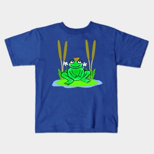 Froggy Prince Charming (No.3) Kids T-Shirt